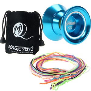 Yoyo n5 desperado bleu + 10 ficelles + h