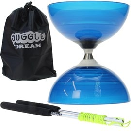 Kit diabolo beach free bleu + baguettes