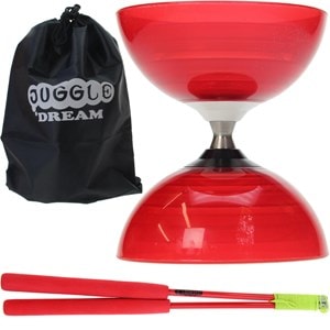 Kit diabolo beach free rouge + baguettes