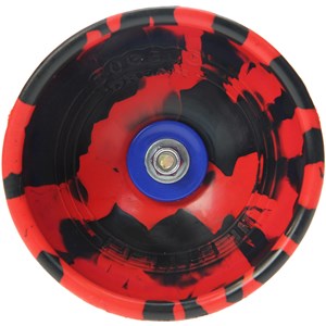 Kit diabolo jester noir et rouge + bague