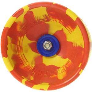 Kit diabolo jester rouge et jaune + bagu