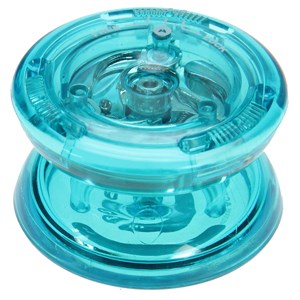 Yoyo triple action bleu translucide + sa