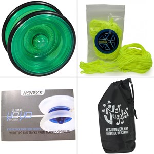 Yoyo henrys lizard vert + 10 ficelles ja