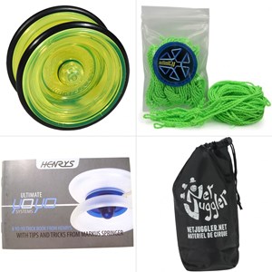 Yoyo henrys lizard jaune + 10 ficelles