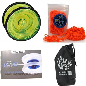 Yoyo henrys lizard jaune + 10 ficelles