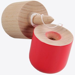 Pilule kendama bois rouge