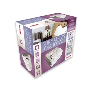 Chauffe lit souple chromex 2 places