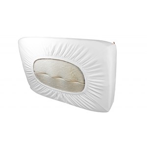Housse d'oreiller ergonomique boh blanch