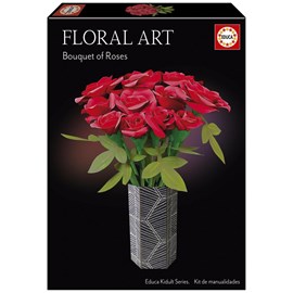 Bouquet de roses art floral
