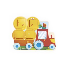 Cache-cache tracteur - ferme - janod