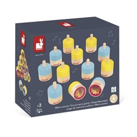 Memo sonore - jeu sensoriel - janod