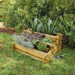 Carré potager en bois traité angelic