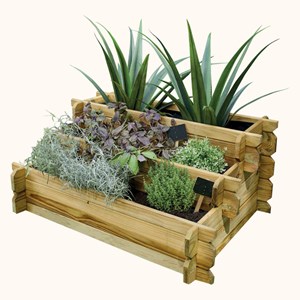 Carré potager en bois traité angelic