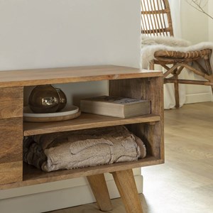 Meuble tv en bois de manguier artiq