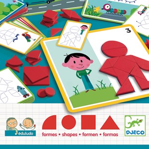 Jeu éducatif formes 3-6y eduludo djeco