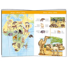 Puzzle observation 100pcs +5y animaux du