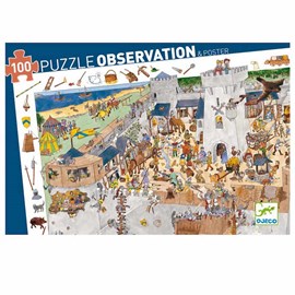 Puzzle observation 100pcs +5y le château