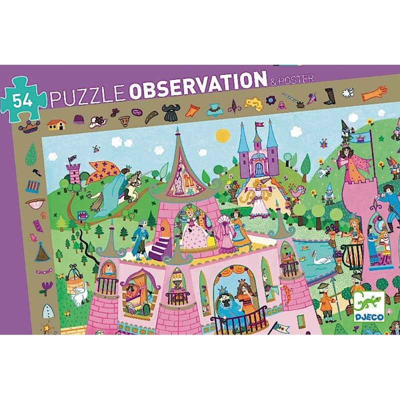 Puzzle observation 54pcs +4y les princes