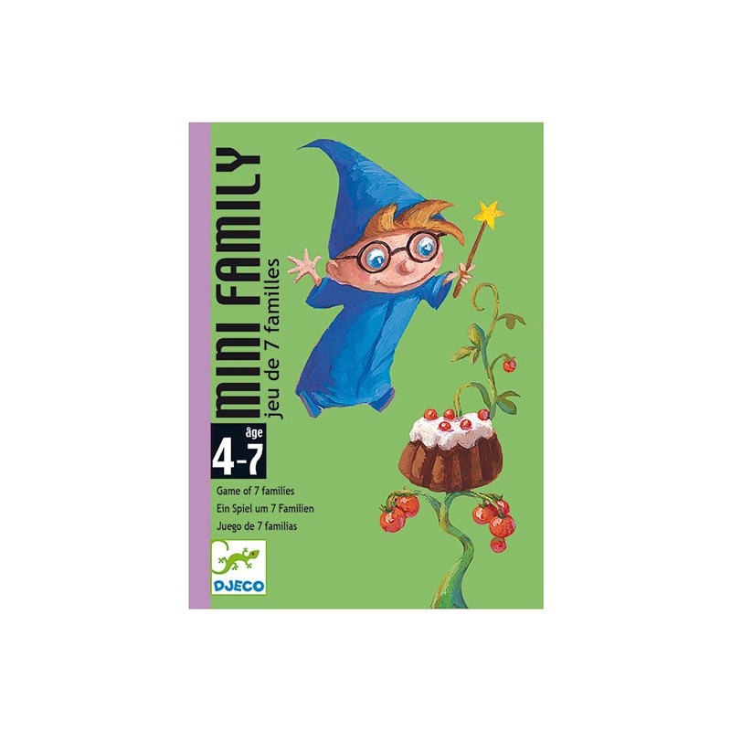Jeu cartes 4-7y mini family djeco