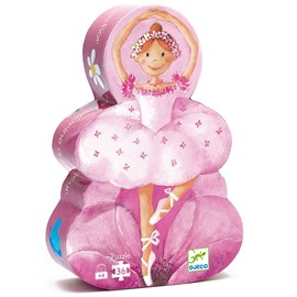 Puzzle silhouette +4y 36pcs la ballerine