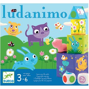 Jeu de société 3-6y ludanimo djeco