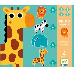 Puzzle évolutif primo +2y dans la jungle
