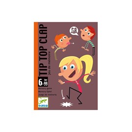 Jeu cartes 6-99y tip top clap djeco