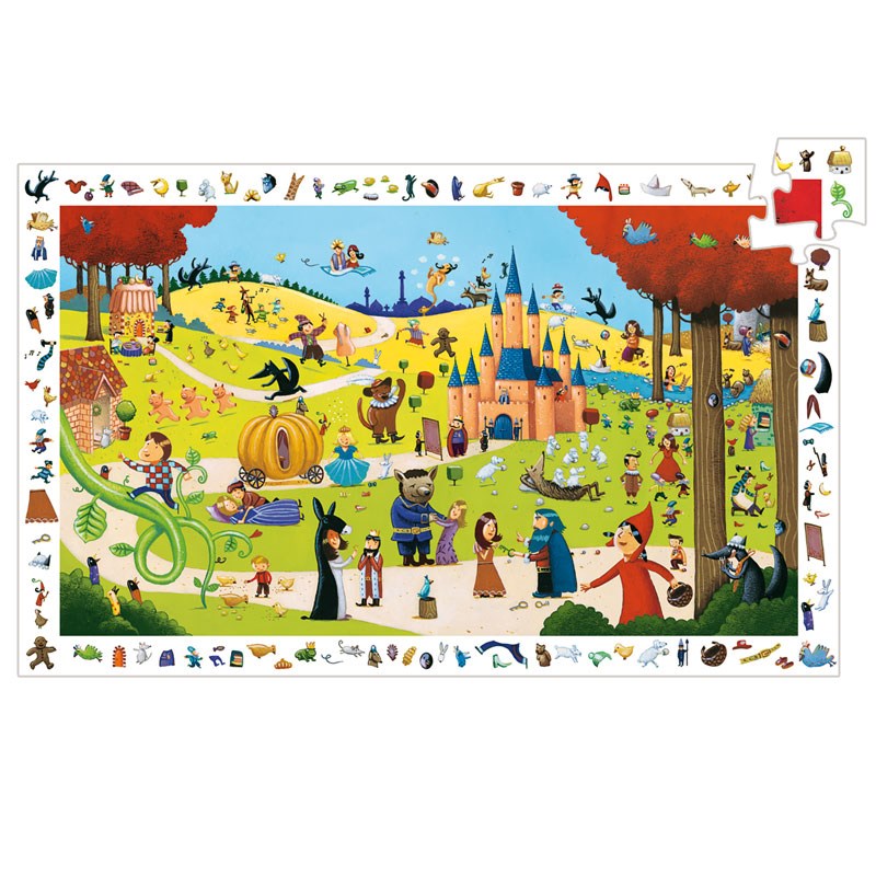 Djeco - Puzzle observation 54pcs +4y contes