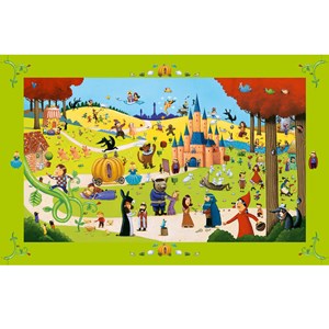 Puzzle observation 54pcs +4y contes