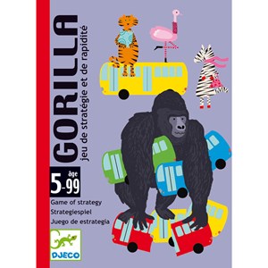 Jeu cartes 5-99y gorilla djeco