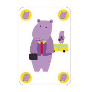 Jeu cartes 5-99y gorilla djeco