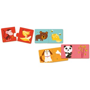 Puzzle duo +2y à table djeco