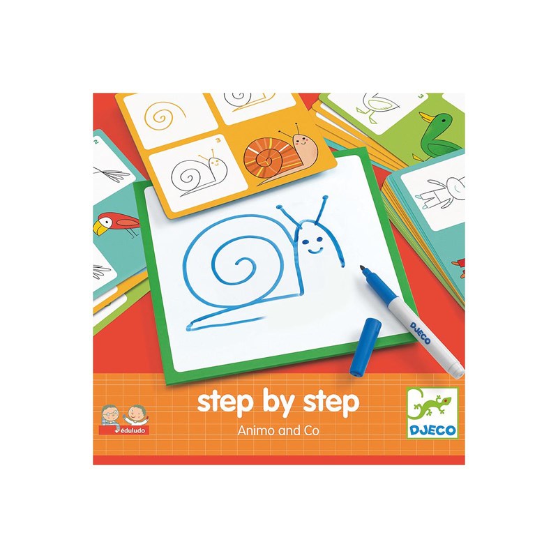 Jeu éducatif step by step animals and co