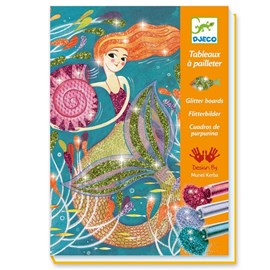 Tableau paillettes 7-13y la lumière