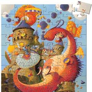 Puzzle silhouette +5y 54pcs vaillant