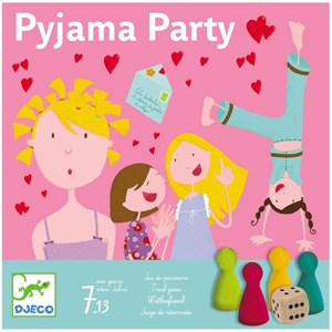 Jeu de société 7-13y pyjama party djeco