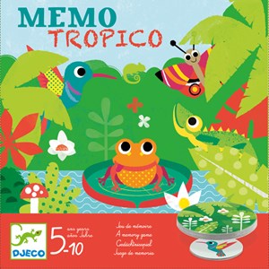 Jeu de société mémo 5-10y tropico djeco