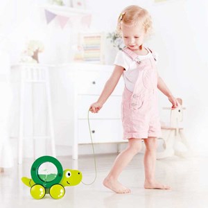 Jouet à tirer bébé tortue puppy