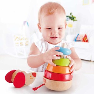 Jouet d'éveil bébé à empiler puppy