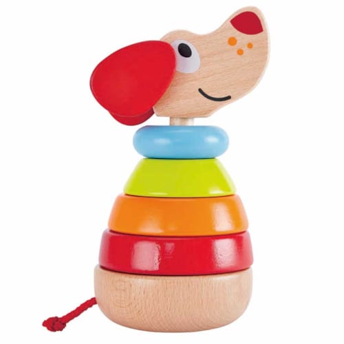 Hape - Jouet d'éveil bébé à empiler puppy