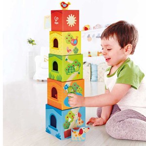 Cubes bébé puppy et ses amis hape