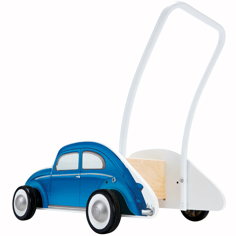 trotteur voiture bleu