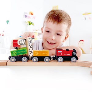 Circuit de train set powered railway
