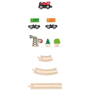Circuit de train set powered railway