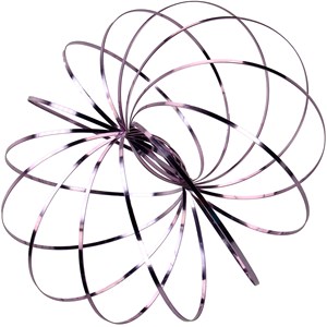 Sculpture kinetique couleur violet