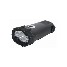 Shark lampe torche dynamo 3 led  etanche