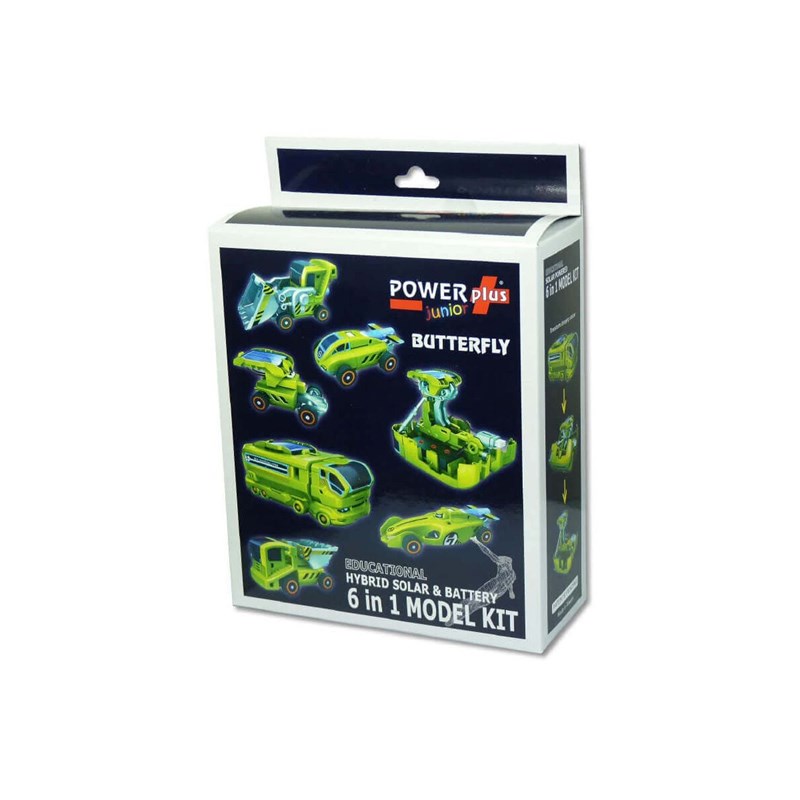 Power plus - Jouets hybrides/solaires 6 en 1