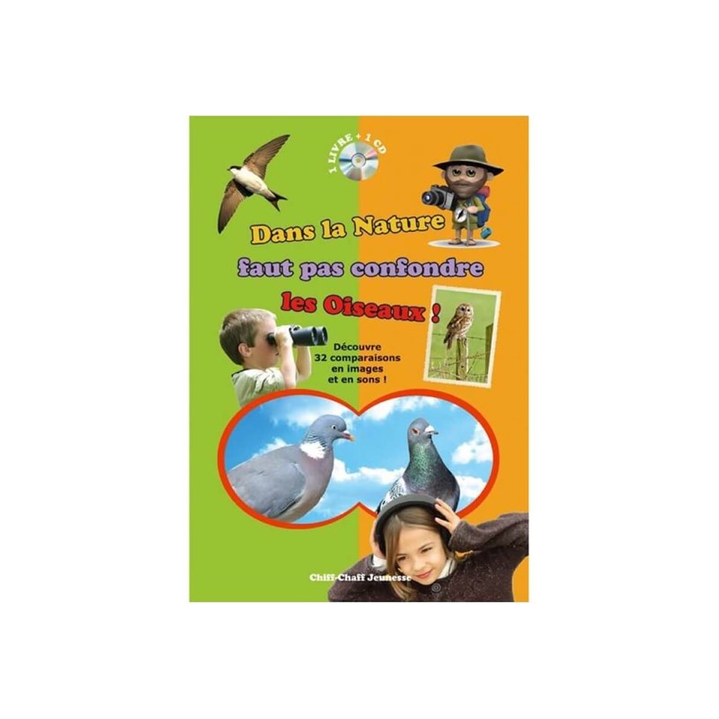Livre-cd faut pas confondre les oiseaux