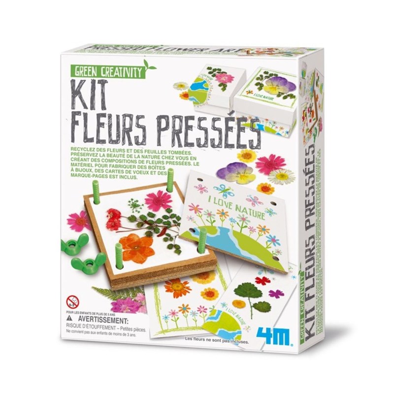 4M - Kit fleurs pressées