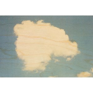 Carte postale bois nuage